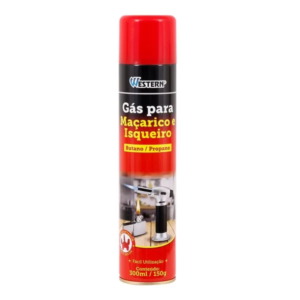 Gas Western Macarico Isqueiro 300ml