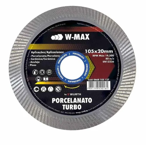 Disco Wurth Corte Diamtd W-max 105x22,2
