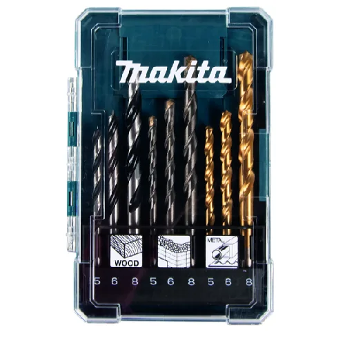 Jogo Makita Brocas C/ 9 Pecas (5/6/8mm)