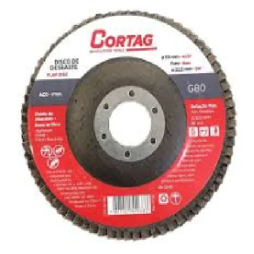 Disco Cortag Desbaste Flap G 80 4.1/2" 115 mm