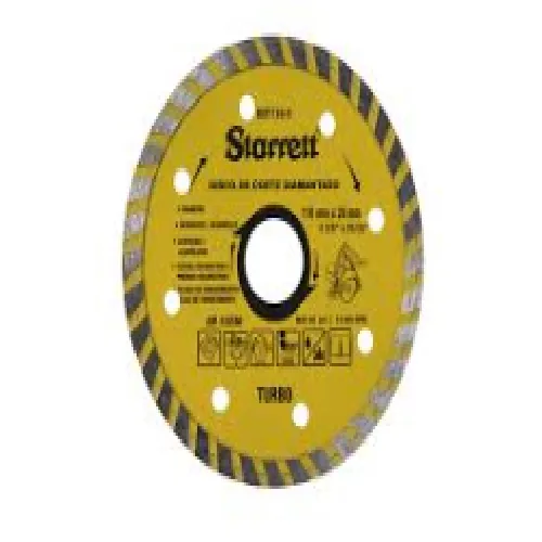 Disco Starrett Corte Diamantado Turbo 110 X 20mm