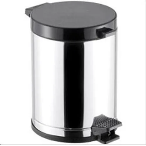 Lixeira Viel 3507 C/pedal 4.5lt Inox T/pt