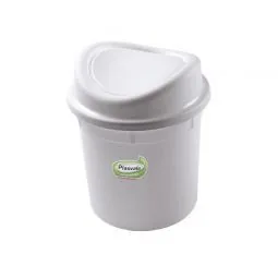 Lixeira Plasvale 170 Basculante P/pia 2.7l Br/bege