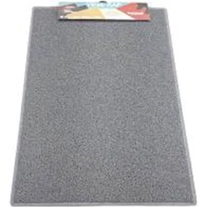 Tapete Kapazi Vinil 60 X 40cm Cinza