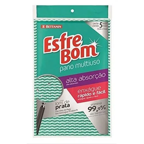 Pano Bettanin Esfrebom Multiuso C/5