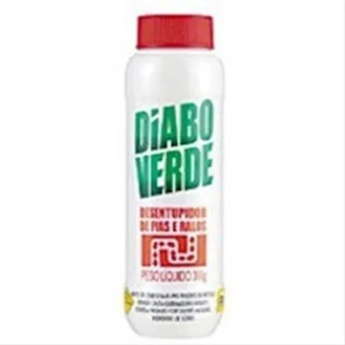 Diabo Verde Nobel Desentupidor Flocos 300gr