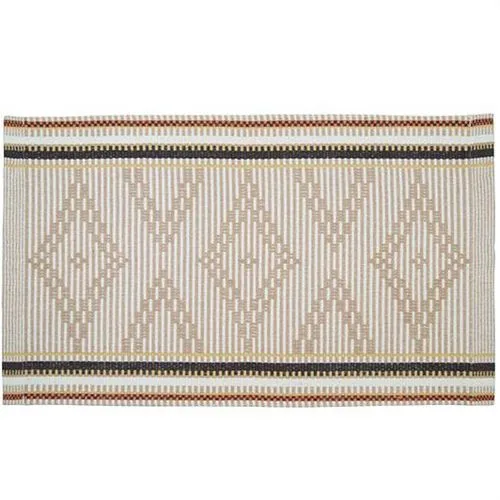 Tapete Bordartes Marajo 47x70cm Marrom Claro