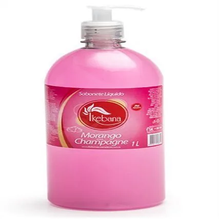 Sabonete Ikebana Liquido Morango C/ Champ. 1lt