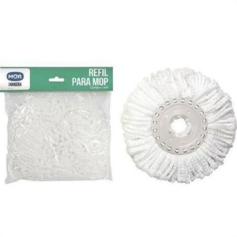Esfregao Mor Mop Refil Limpeza Pratica