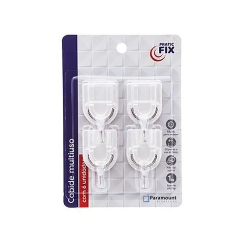 Cabide Paramount 1240 Multiuso 4Unidades