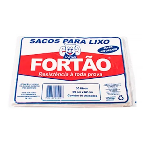 Saco Fortao Lixo C/10 30lt