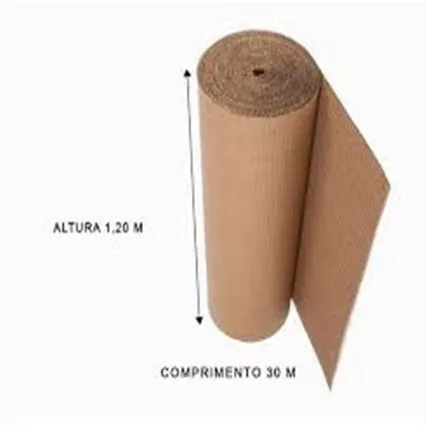 Papelao Sm Ondulado 1,20x30mt Rolo