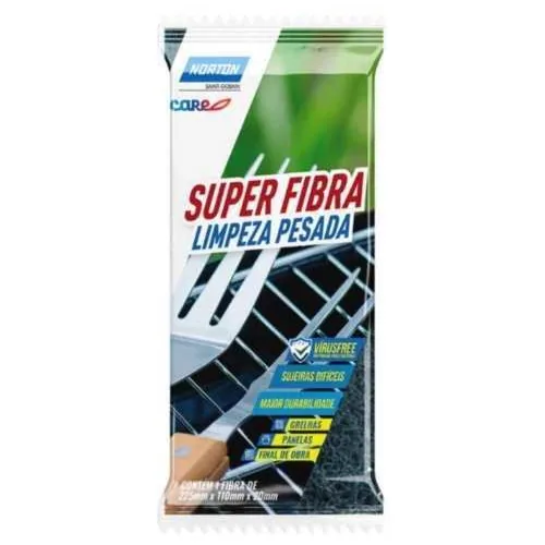 Esponja Norton Super Fibra Limpeza Pesada