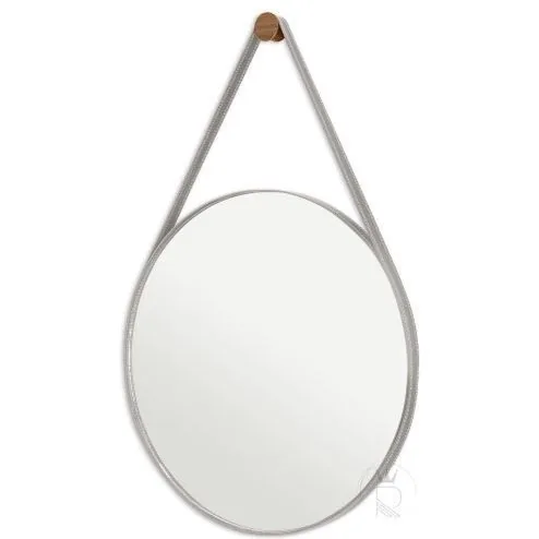 Espelho Tri-ax Redondo Decorativo Alca 41cm