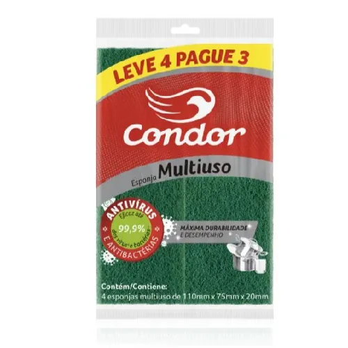 Esponja Condor 1539 Multiuso Lv4 Pg3