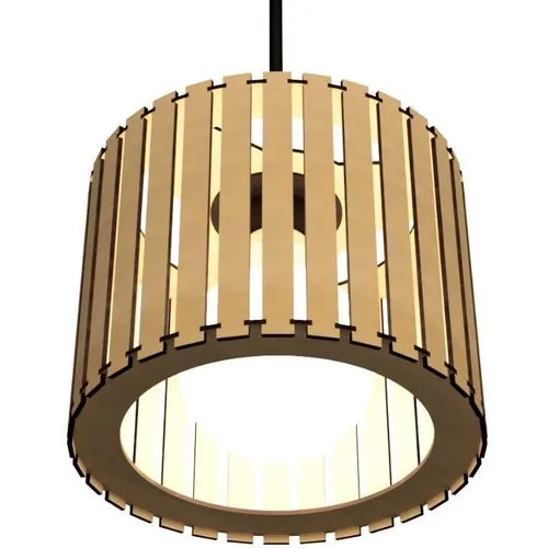 Luminaria Lenobre Teto Mdf Redonda   Peq Cru 155