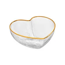 Bowl D&a Vidro 5,7x6,5x14,8cm Coracao C/b Dou