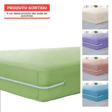 Capa Panosul Colchao Vestfacil Ziper Solte  Cores