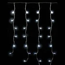 Cortina Yangzi Led 100l Seq 8f 2.50m Bca 127v