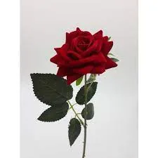 Planta Florarte Rosa Aveludada Vm 51cm