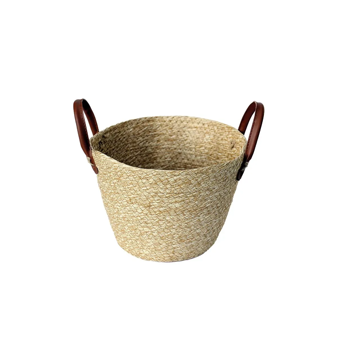 Cesto Paramount Fibra Natural 24x18cm Mocca