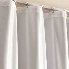Cortina Florarte 1pç / Cinza Branco 1,7x1,3m