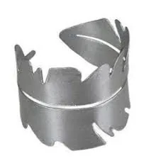 Porta Florarte Guardanapo Folha Metal 3,5cm 4,5d