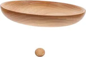 Travessa Redonda Funda Bambu Eco 25cm