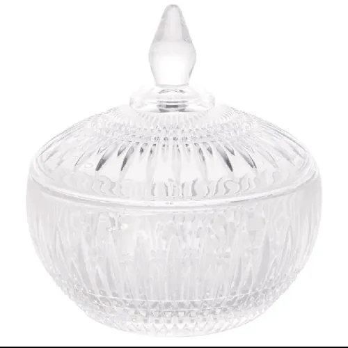 Potiche Wolff Decorativo Cristal Chumbo Queen
