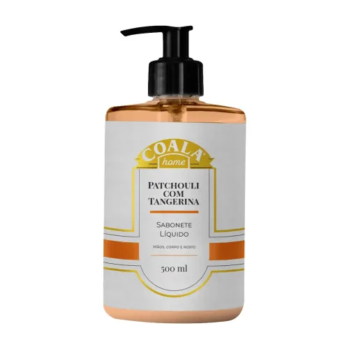 Sabonete Coala Liquido Patchouli/tangerina 500ml