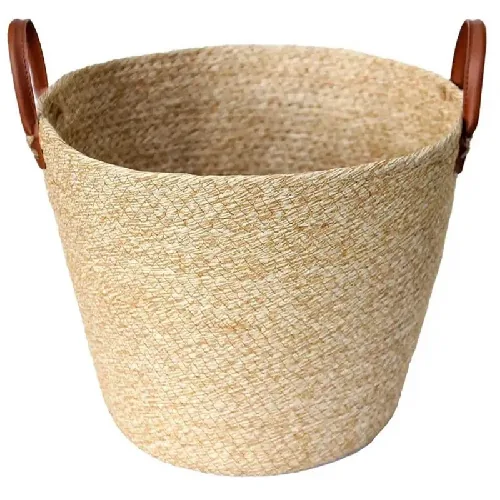 Cesto Paramount Fibra Natural 33x28cm Mocca