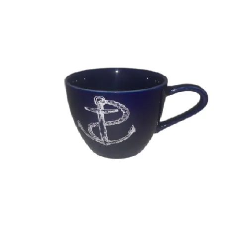Caneca Glamour Azul Dec Maritimo 250ml