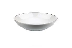 Prato Florarte Fundo Porcelana 20d Hera Branco