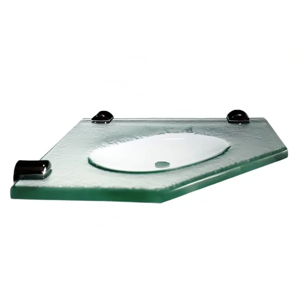 Saboneteira Glasscuban Chanfro 15x15 302inc