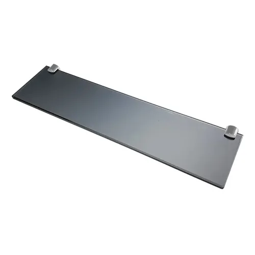 Prateleira Glasscuban Reta 40x10 430fm Pt