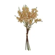 Planta Florarte Flor Do Campo Ramalh Pessego 35cm