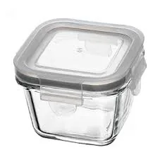 Pote Lyor Hermetico Tampa Quadrado 150ml