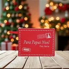 Bolsa Cromus Feltro C/ziper Vrm/bco 25x16cm 1 Un