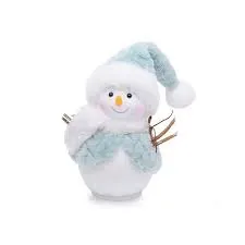 Enfeite Cromus Boneco Neve Gorro Sor Bco/ros/azc