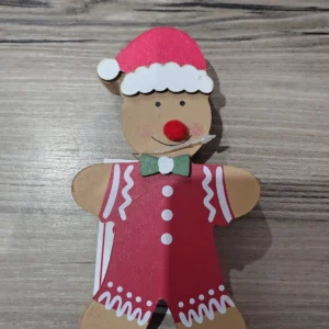 Enfeite Cromus Gingerbread Mad Gorro Sort Clr 1 Un