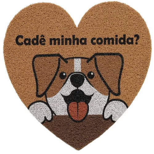 Tapete Kapazi Vinil Pet 2.0 Heart 55  X 60cm