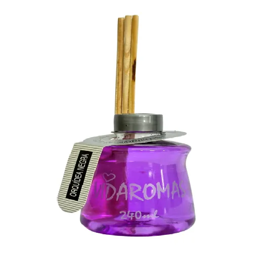 Difusor Vidaromas Ambientes 240ml Orquidea Negra