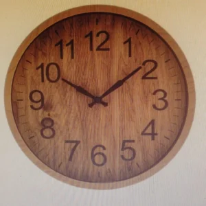 Relogio Lyor Parede Plast Wood1539