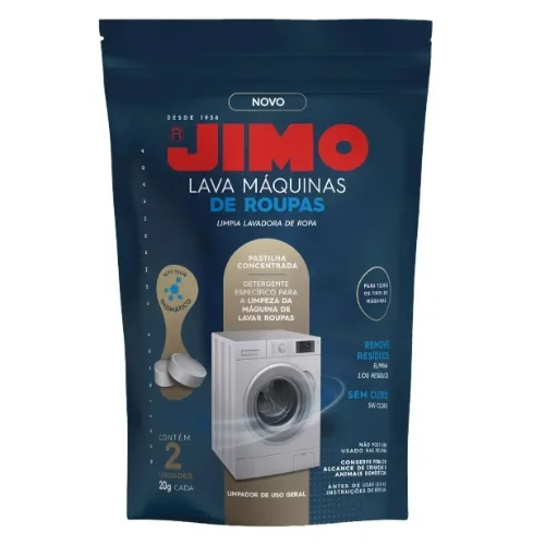 Lava Jimo Maquinas Roupas C/2x20g