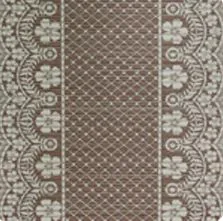 Tapete Bella Casa Tropical 43cm Duna Floral Bg/mar