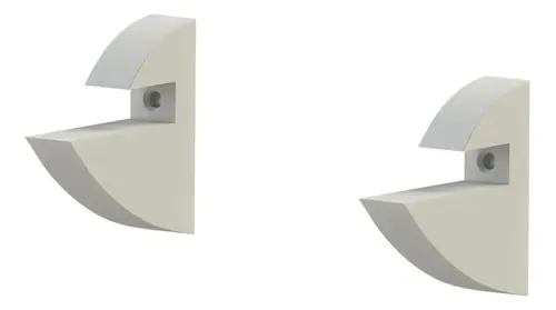 Suporte Multivisao Clip Par - Branco