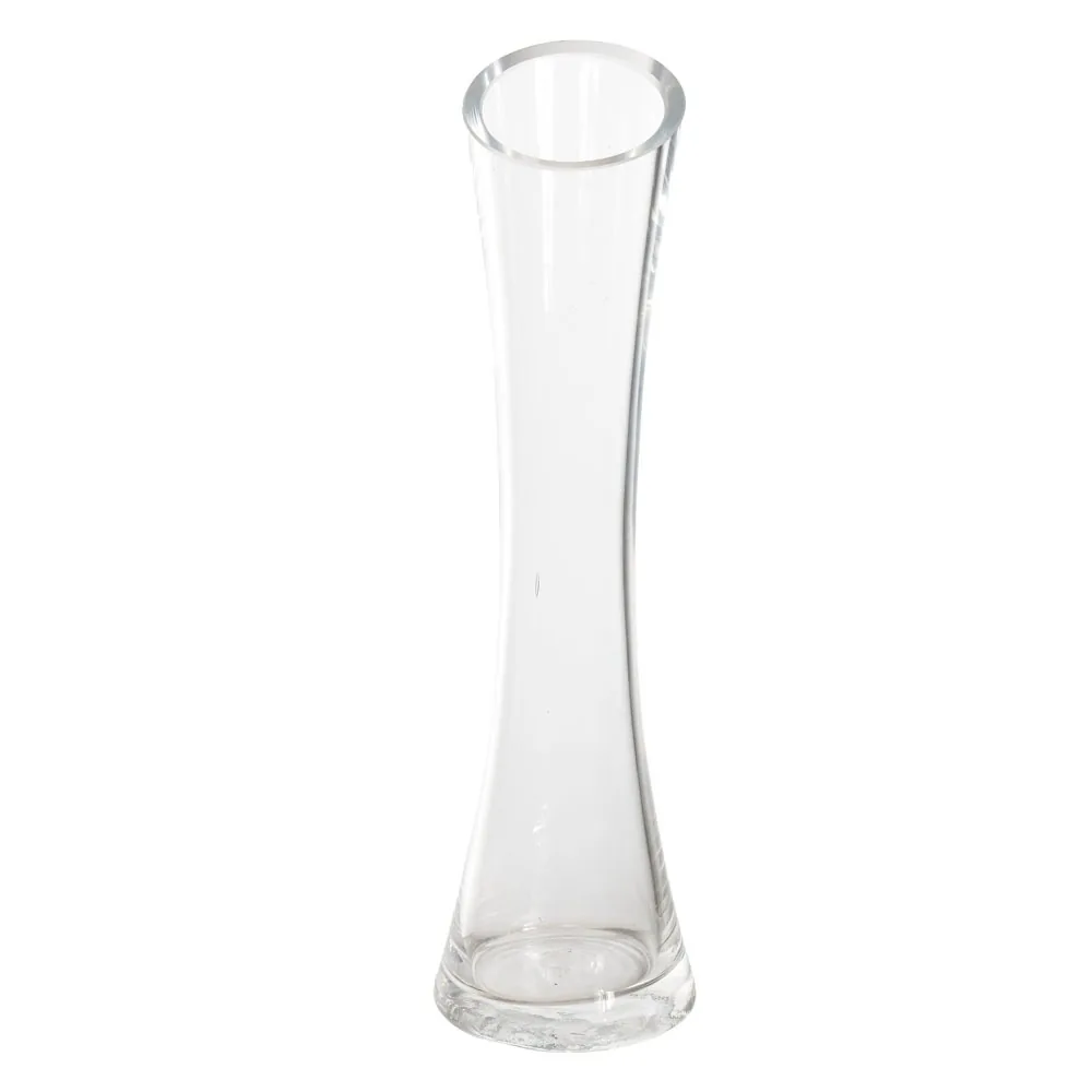 Vaso Florarte Vidro Tulipa Trasnp 20cm