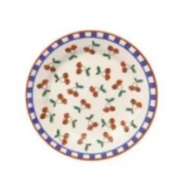 Prato Biona Sobremesa Donna Jardim Cerejas 18cm