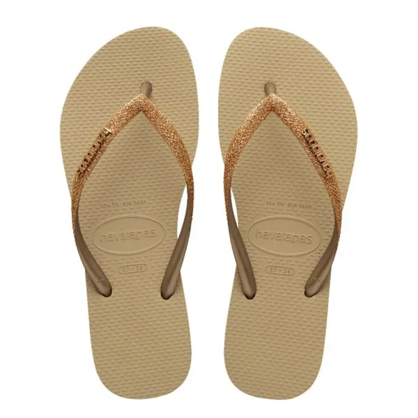 Sandalias Havaianas K Sl Glitter Bg/palh 25/26