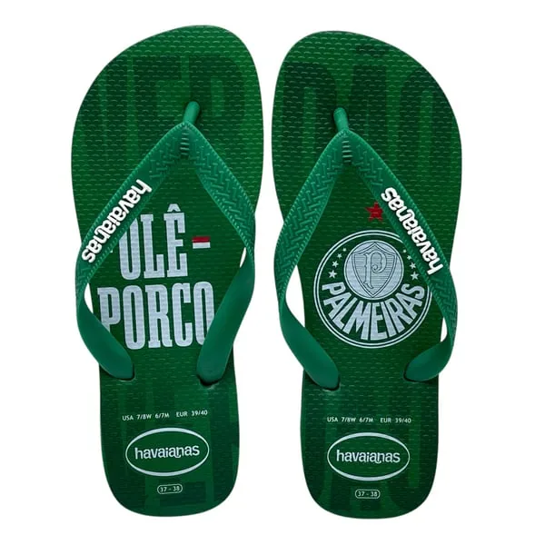 Sandalia Havaianas Top Times Palmeiras 41/42